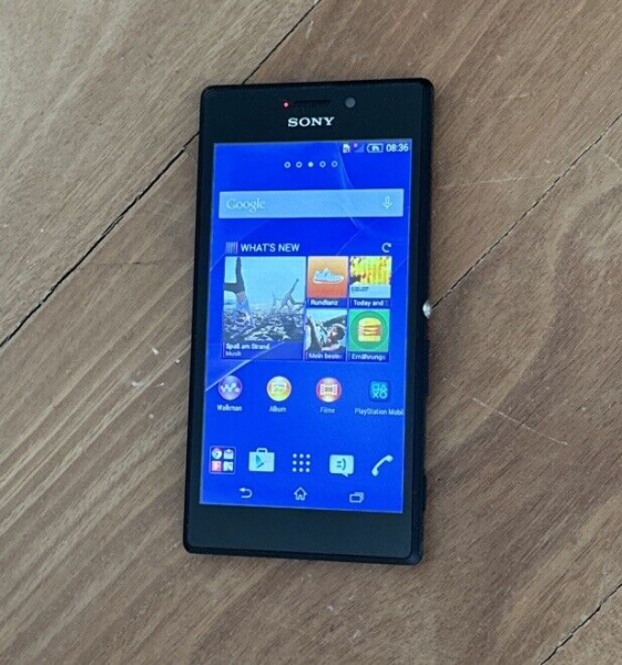 Sony Xperia M2 (D2303) Smartphone in Schwarz Geprüft, Garantie, Toller Zustand