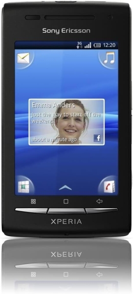 Sony Ericsson Xperia X8 Smartphone 3 Zoll schwarz „sehr gut“