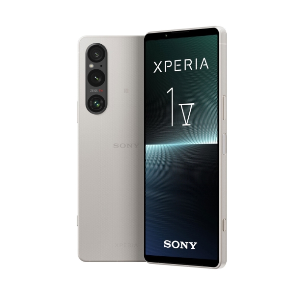 Sony Xperia 1 V 256GB 5G Platin-Silber 5G Handy LTE Smartphone 6,5 Zoll 52MP