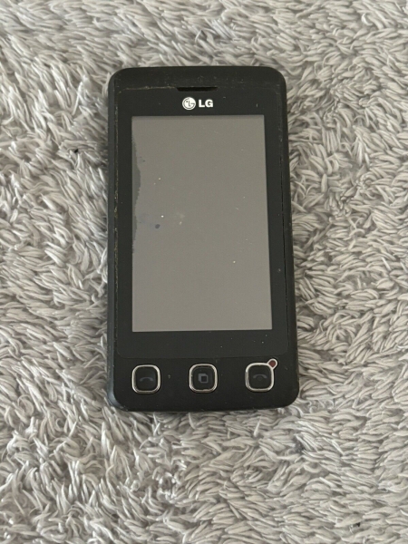 LG Cookie KP500 – schwarz Smartphone