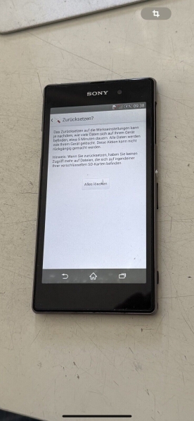 Sony  Xperia Z1 – 16GB – Schwarz (Ohne Simlock) Smartphone Ungeprüft C6903