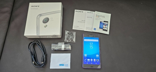 Sony Xperia Z3 – 16GB – Lila (Ohne Simlock) Smartphone – OVP – Super Zustand!!!