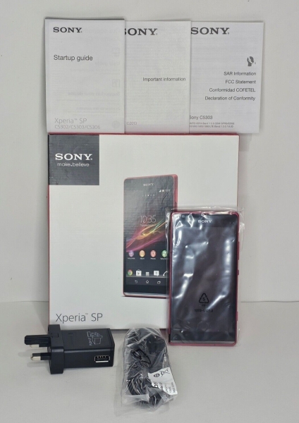 Sony Xperia SP rot entsperrt 8GB 4,6″ Android Smartphone