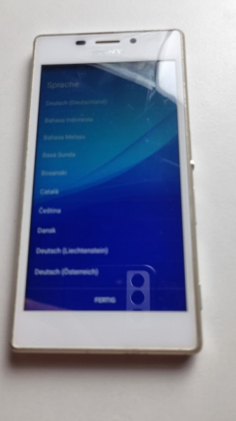 Sony  Xperia M2 D2303 – 8GB – Weiß (Ohne Simlock) Smartphone