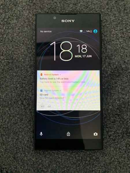 Sony XPERIA L1 G3311 – 16 GB – schwarz (entsperrt) Smartphone Handy DEFEKT