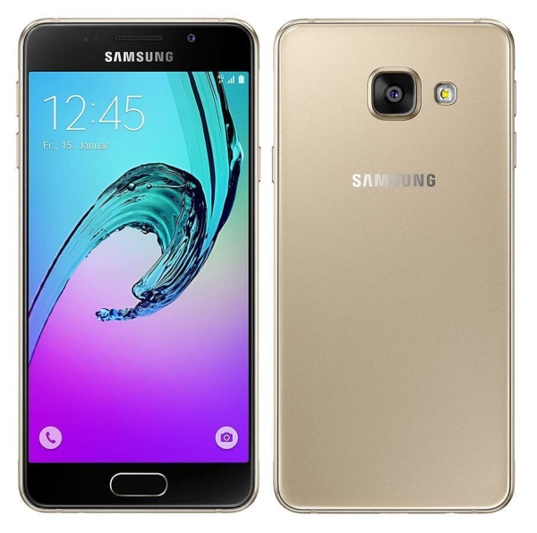 Samsung Galaxy A3 (2016) SM-A310F Gold 16GB 13MP LTE Android Smartphone NEU