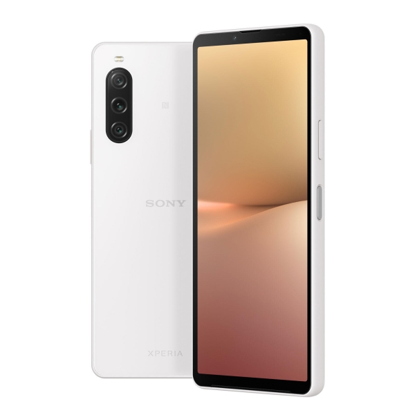 Sony Xperia 10 V 128 GB 5G Holunderweiß Smartphone 48 MP Triple-Kamera Handy