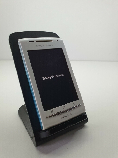 Sony Ericsson Xperia X8 – aquablau – weiß (O2 gesperrt) Smartphone