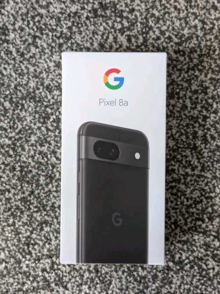 Google Pixel 8a 128GB Obsidian Smartphone 8GB Ram – BRANDNEU/VERSIEGELT