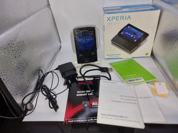 Sony Xperia Mini Pro SK17i 64GB Black (Simlock Frei) Smartphone WLAN 3G GPS