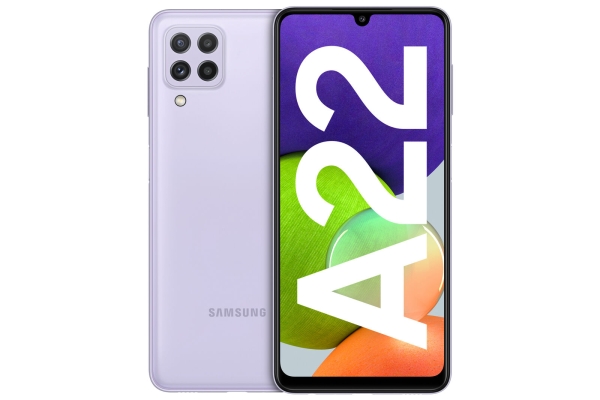 Samsung A225F Galaxy A22 64 GB Violett Android Smartphone 6,4″ AMOLED 4 GB RAM