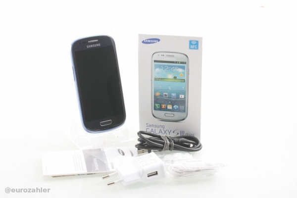 GT-I8190 Smartphone Galaxy S III mini – 8GB – Pebble Blue Samsung (mit NFC)