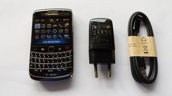 Original BlackBerry  9700 Bold Smartphone – Schwarz – Ohne SIMlock Sehr Gut