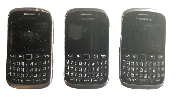 Blackberry Curve 9320 schwarz Smartphone / DREI GEBRAUCHT, ERSATZTEILE & REPARATUR