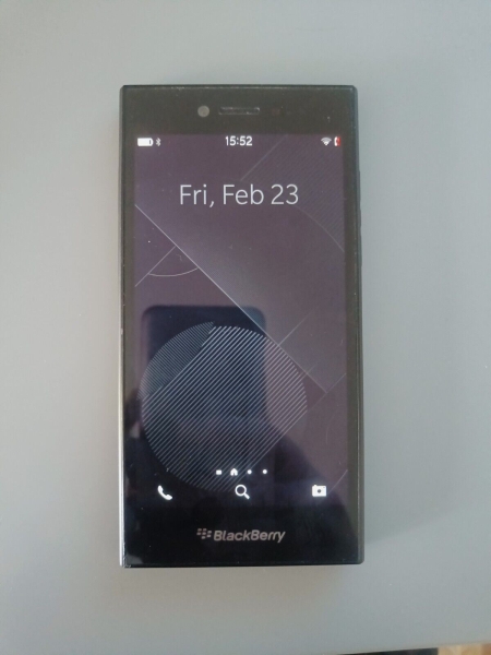 BlackBerry  Leap – 16GB – Schwarz (Ohne Simlock) Smartphone