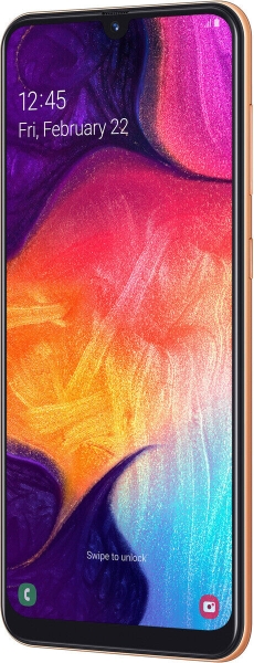 Samsung Galaxy A50 DualSim orange 128GB LTE Android Smartphone 6,4″ Display 25MP