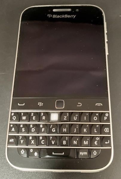 BlackBerry  Classic – 16GB – Schwarz (Ohne Simlock) Smartphone defekt V5