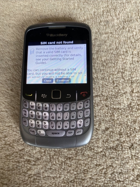 Blackberry Curve Smartphone – unbenutzt