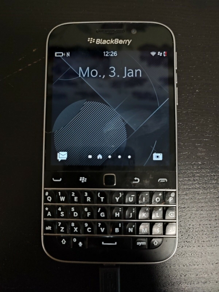 BlackBerry  Classic – 16GB – Schwarz (Ohne Simlock) Smartphone