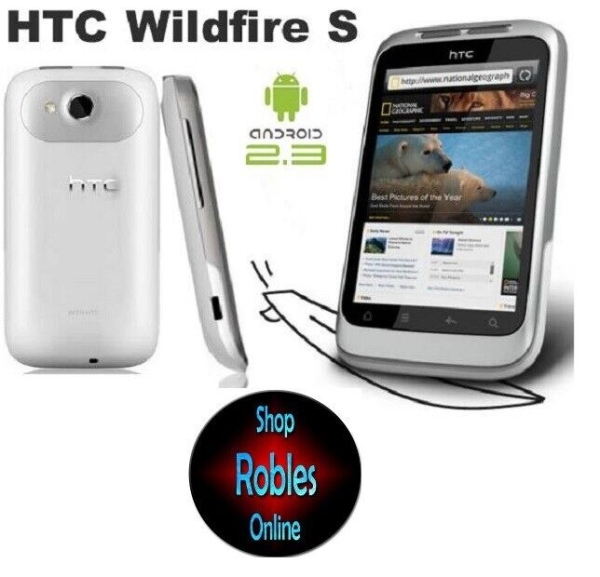 HTC Wildfire S Weiß (Ohne Simlock)Smartphone Wlan 3G GPS 5,0MP Radio GUT OVP