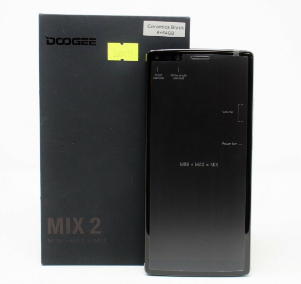 Doogee Mix 2 64GB 6GB Smartphone Android Dual Sim entsperrt Quad Core schwarz