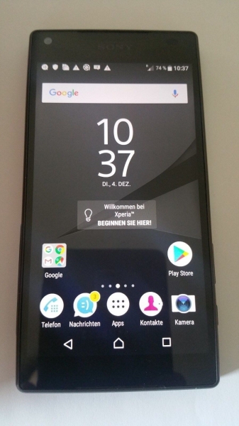 Sony Xperia Z1 Compact (Ohne Simlock) Smartphone ab Oktober