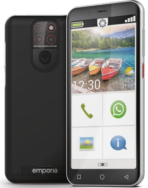 Senioren Smartphone EMPORIA Smart.5 Mini, 4,95 Zoll, Android 13, 13MP Kamera