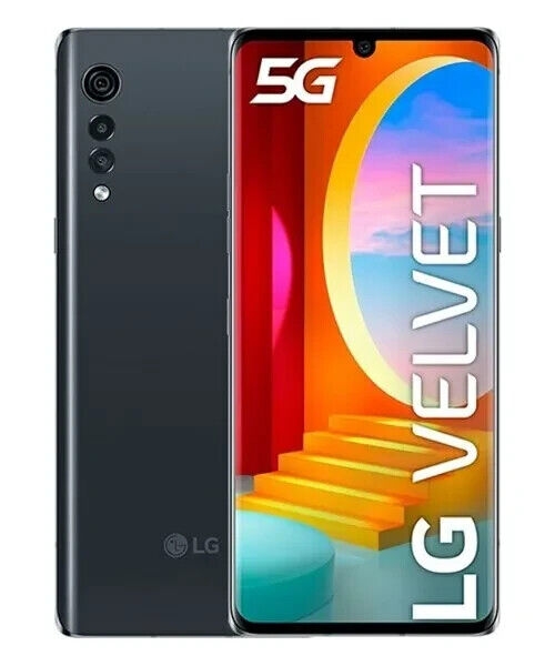 Original LG Velvet 5G G9 G900VMW 128GB 48MP Octa Core Smartphone Global Model