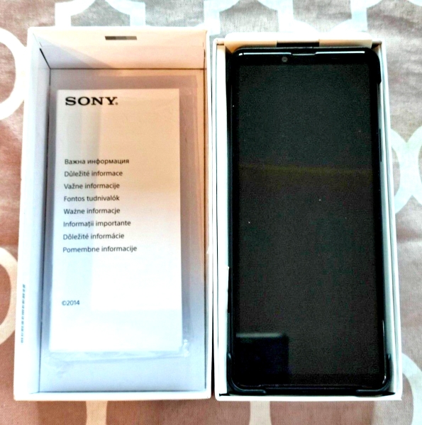 Sony XPERIA 10 III – Smartphone – Dual-SIM – 5G  128 GB – microSD  Schwarz