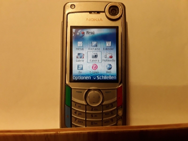 Handy Nokia 6680 silber (ohne Simlock) Smartphone