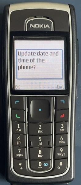 Nokia 6230 Smartphone schwarz gebrauchter Zustand (entsperrt)