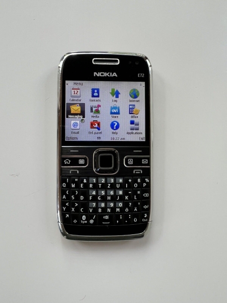 Nokia  E72 – Topasbraun (Ohne Simlock) Smartphone (keyboard: QWERTZ)