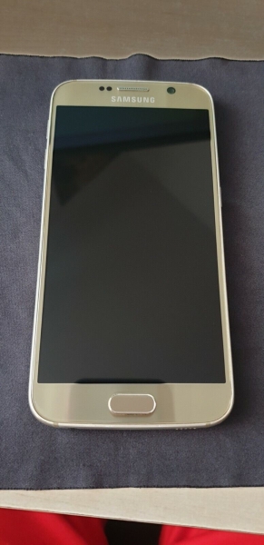 Samsung  Galaxy S6 SM-G920F – 32GB – Gold Platinum (Ohne Simlock) Smartphone…