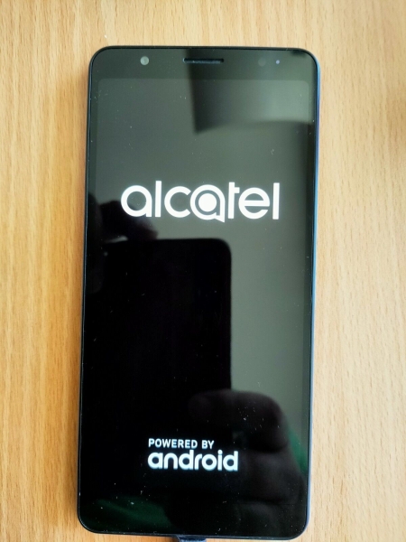 Smartphone ALCATEL 3C – 16GB – Metallic Blau (Unlocked)(Dual SIM)