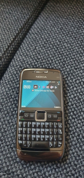 Nokia  E71 – Silber – Grau –  Seltener Sammler Smartphone