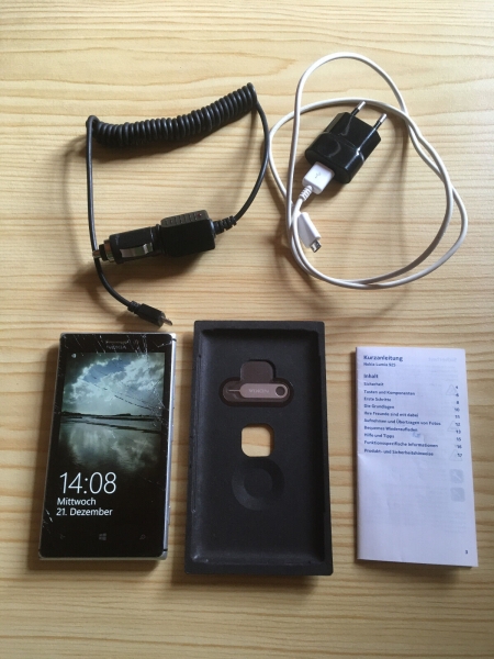 Nokia Lumia 925.1 RM-892 Handy Smartphone 16GB grau Display gesprungen