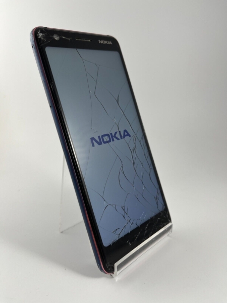 Nokia 3.1 Schwarz/Chrom 16 GB Smartphone akzeptabler Zustand Simlockfrei