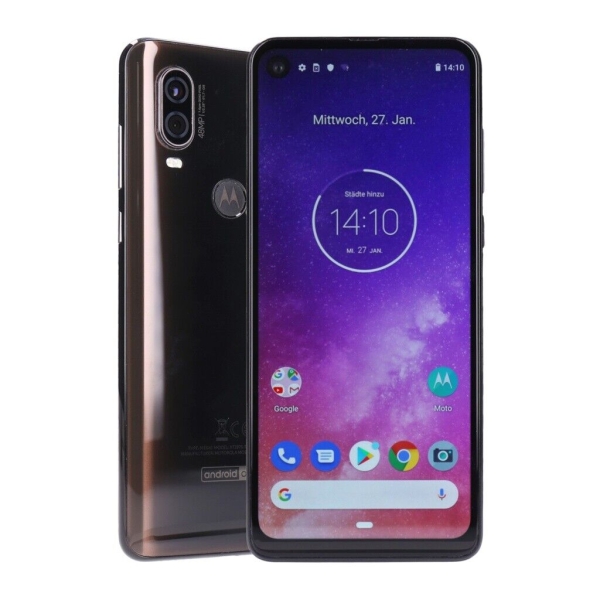 Motorola One Vision Dual-SIM 128GB Bronze Smartphone Kundenretoure wie neu