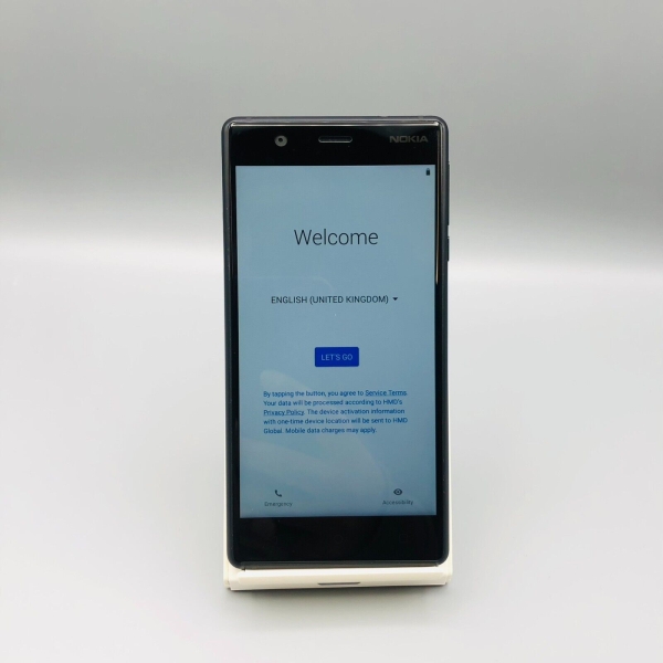 Nokia 3 TA-1020 16GB weiß & silber (entsperrt) Smartphone Handy – voll funktionsfähig