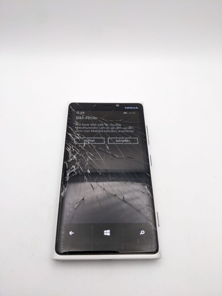 Nokia Lumia 920 weiß Smartphone DISPLAY DEFEKT 0052