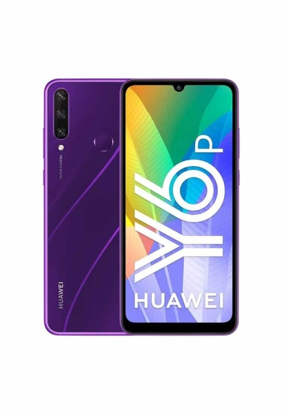 Smartphone Huawei Y6p 3GB RAM 64GB Speicher – Purple / Bratsche No Services