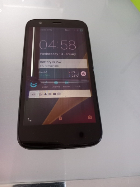 Motorola Moto G schwarz Vodafone Network 8GB Android Smartphone beschädigt