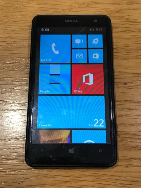 Nokia Lumia 625 8GB schwarz O2 Windows Smartphone RM-941