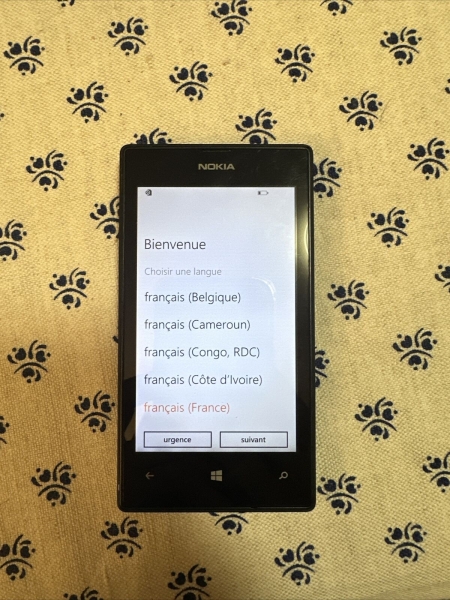 Nokia  Lumia 520 Smartphone, 8GB – Schwarz (Orange Simlock)