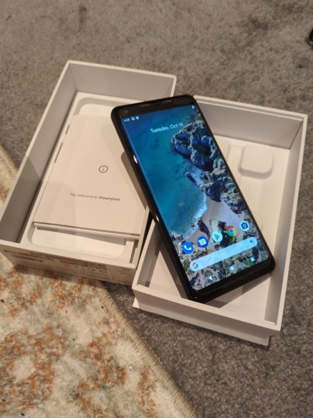 Google Pixel 2 XL – 64 GB – Smartphone Just Black (entsperrt)