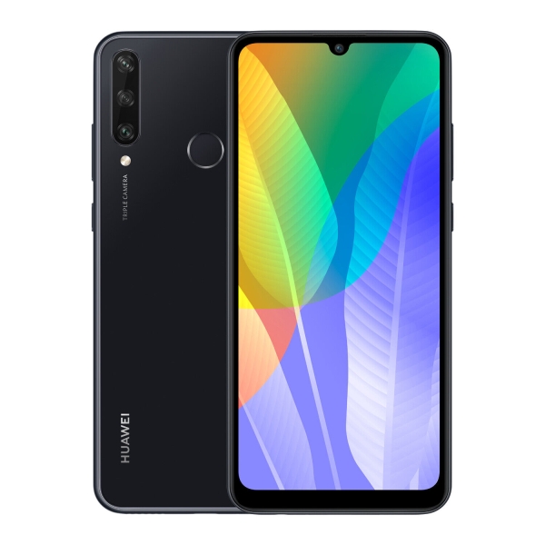 Smartphone Huawei Y6p 3GB RAM 64GB Speicher – Black No Ausstattung Google