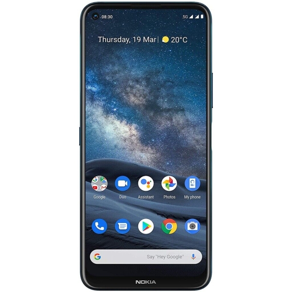 Nokia 8.3 TA-1243 5G Dual-SIM 64GB Blau Android Smartphone 6,81 Zoll