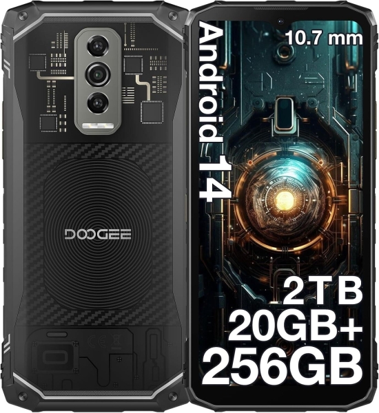 DOOGEE Blade10 Ultra (2024) Rugged Smartphone Android 14, 20GB+256GB/2TB