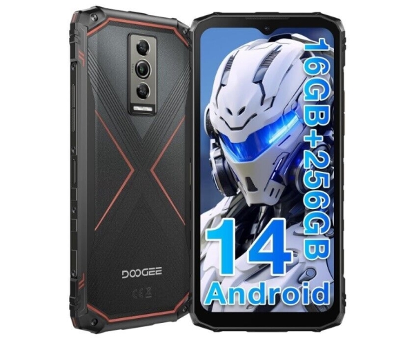 DOOGEE Blade10 Pro (2024) Android 14 Rugged Smartphone 16GB+256GB entsperrt 4G LTE