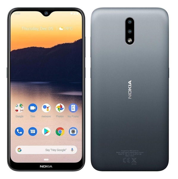 Nokia 2.3 Grau TA-1206 DualSim 2GB/32GB LTE 15,7cm (6.2Zoll) Android Smartphone